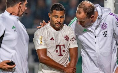 Unterarmbruch bei Serge Gnabry